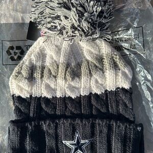 NFL Dallas Cowboys Knit Beanie with Pom